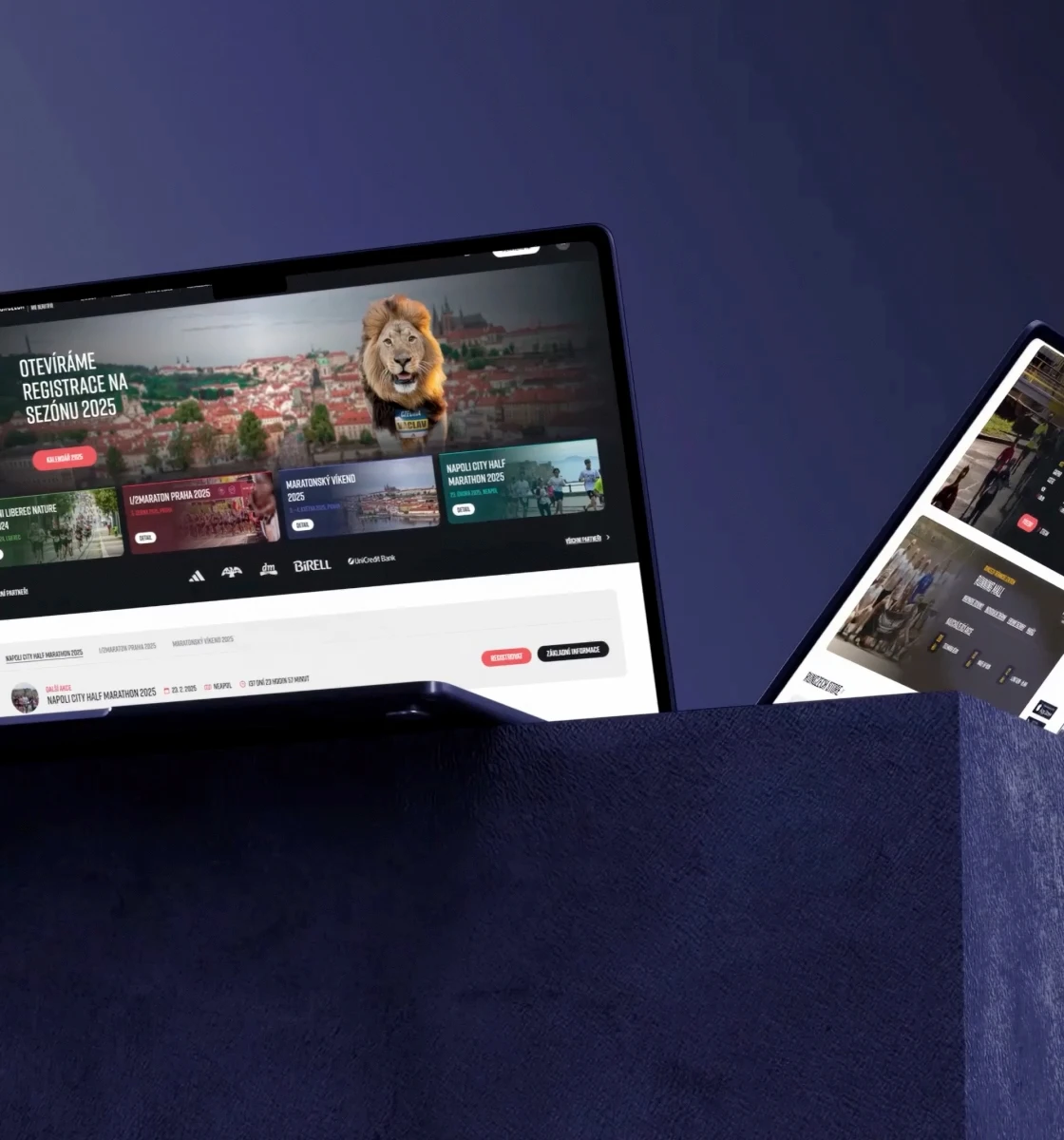 RunCzech – redesign a integrace