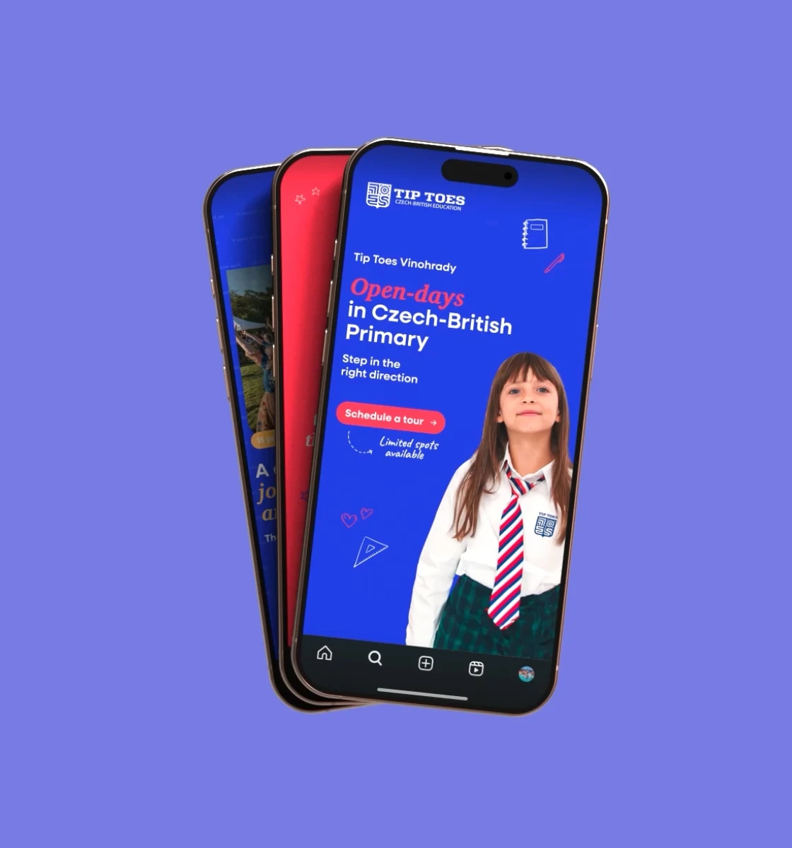 Tip Toes – vizuální identita